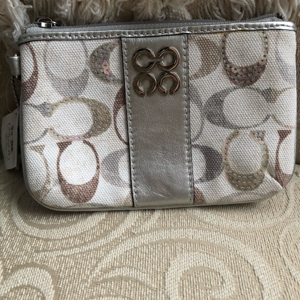 Coach small wristlet